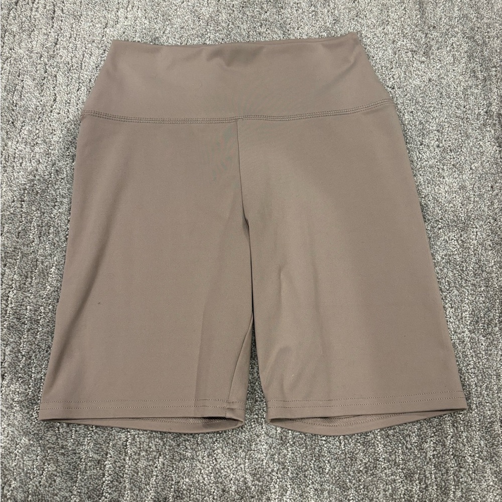 Garage Tan Biker Shorts